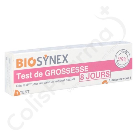 Biosynex Test de Grossesse 8 jours - 1 test