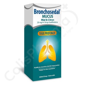 Bronchosedal Mucus Honing & Citroen - Siroop 300 ml