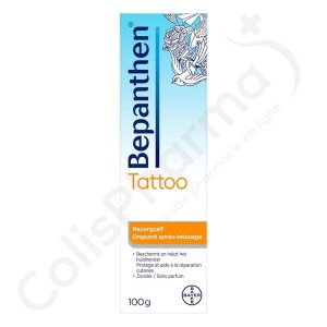 Bepanthen Tattoo Onguent Après-Tatouage - 100 g