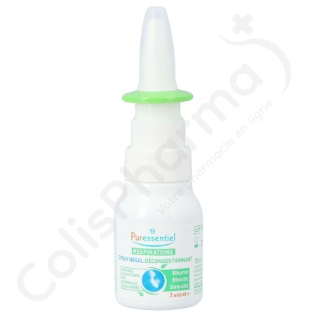 Puressentiel Spray Nasal Décongestionnant - 15 ml