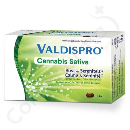 Valdispro Cannabis Sativa - 24 capsules