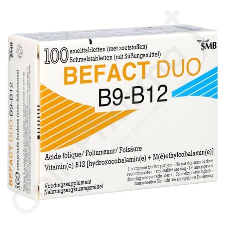 Befact Duo - 100 comprimés à croquer