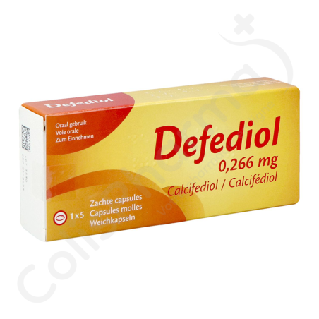 Defediol 0,266 mg - 5 capsules