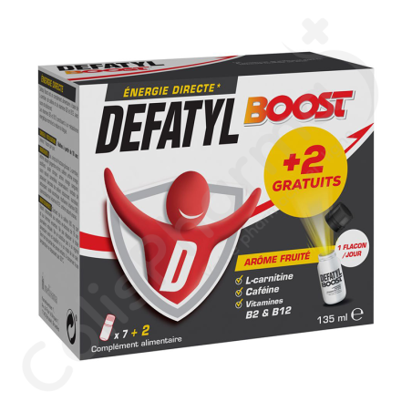 Defatyl Boost - 7 flesjes + 2 gratis