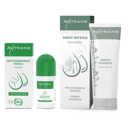 Axitrans Roller Anti-Transpirant + Douchegel - 20 ml + 100 ml