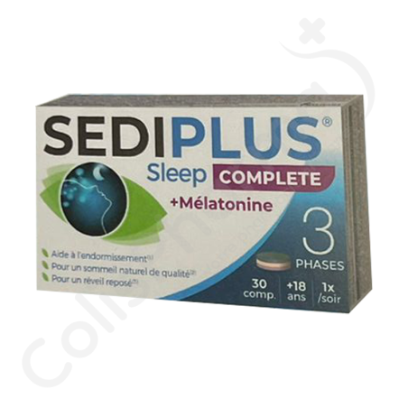 SediPlus Sleep Complete - 30 tabletten