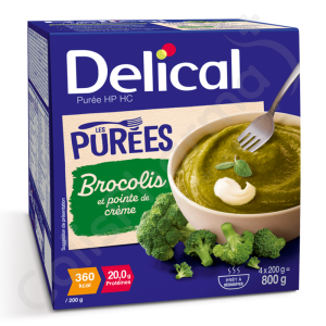 Delical Purée HP HC Brocolis - 4x200 g