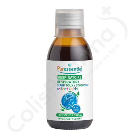 Puressentiel Respiratoire Sirop Toux Enfants - 140 ml