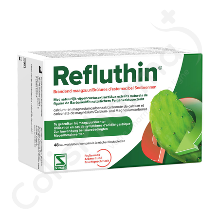 Refluthin Fruit - 48 kauwtabletten