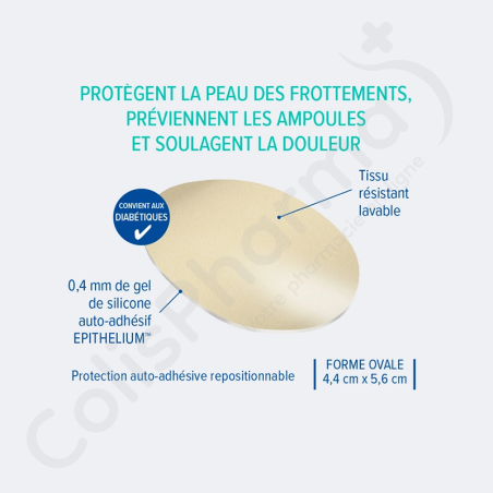 Epitact Protections Ampoules & Frottements - 1 paire