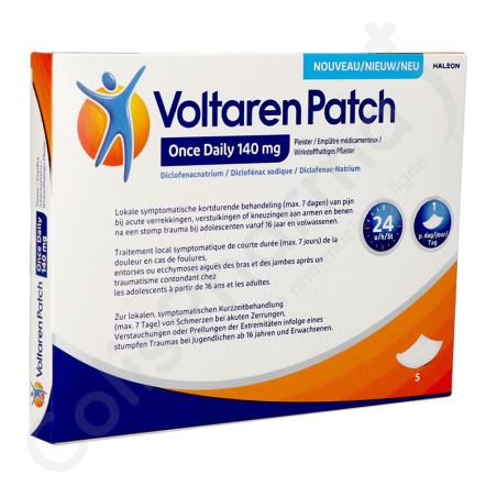 Voltaren Patch Once Daily 140 mg - 5 emplâtres