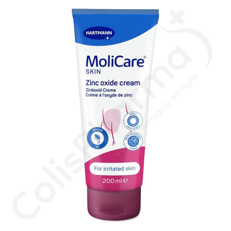 Molicare Skin Crème à l'oxyde de zinc - 200 ml