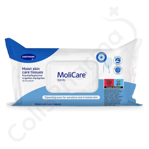 Molicare Skin Moist skin care tissues - 50 tissues