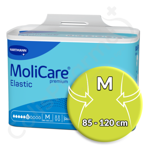 Molicare Elastic 6 Druppels Medium - 30 kleefluiers