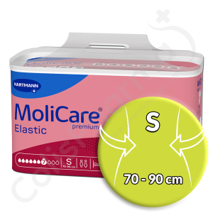 Molicare Elastic 7 Druppels Small - 30 kleefluiers