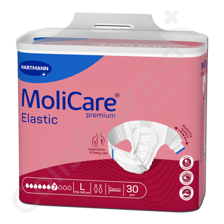 Molicare Elastic 7 Druppels Large - 30 kleefluiers