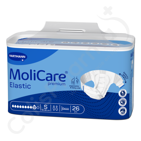 Molicare Elastic 9 Druppels Small - 26 kleefluiers