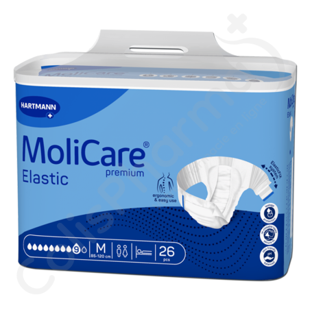 Molicare Elastic 9 Gouttes Medium - 26 changes complets