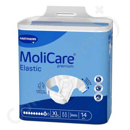 Molicare Elastic 9 Gouttes Extra Large - 14 changes complets