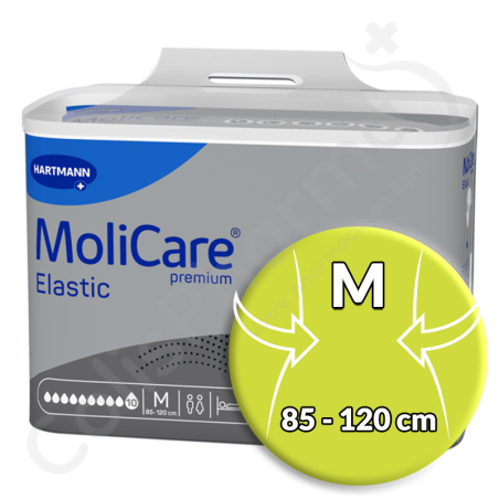 Molicare Elastic 10 Druppels Medium - 14 kleefluiers