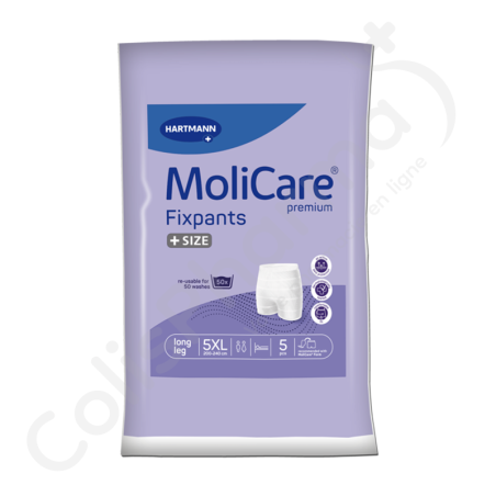 Molicare Fixpants + Size 5XL - 5 fixatiebroekjes