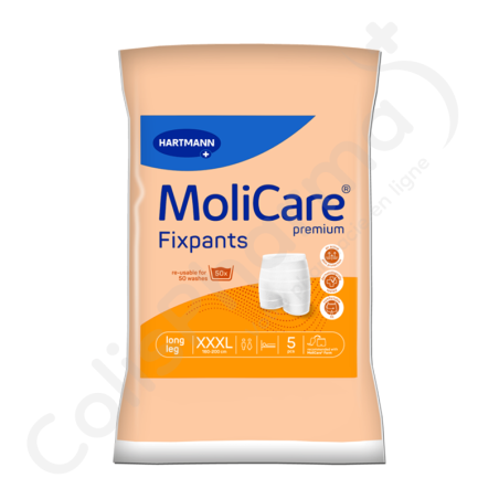 Molicare Fixpants XXXL - 5 slips de fixation