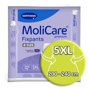 Molicare Fixpants + Size 5XL - 25 fixatiebroekjes