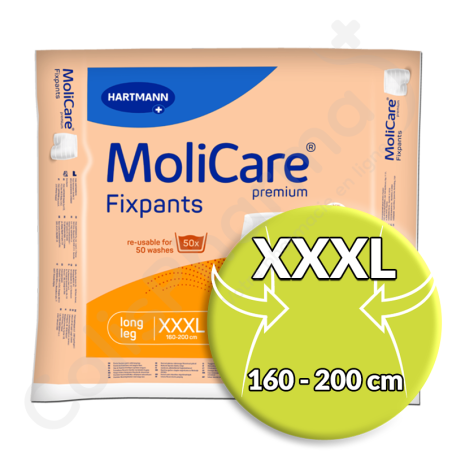 Molicare Fixpants XXXL - 25 fixatiebroekjes