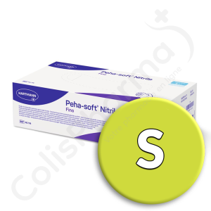 Peha-Soft Gants Nitrile Fino Small - 150 gants