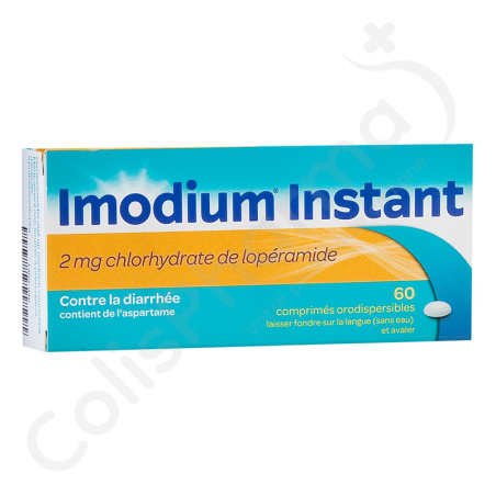 Imodium Instant 2 mg - 60 comprimés orodispersibles