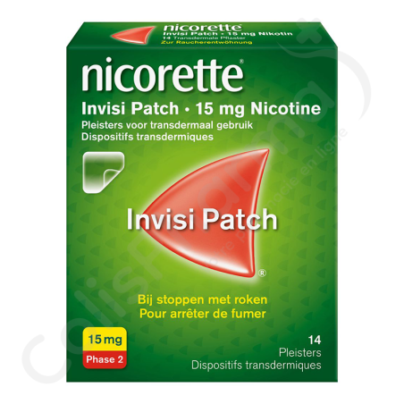 Nicorette Invisi Patch 15 mg -  14 pleisters