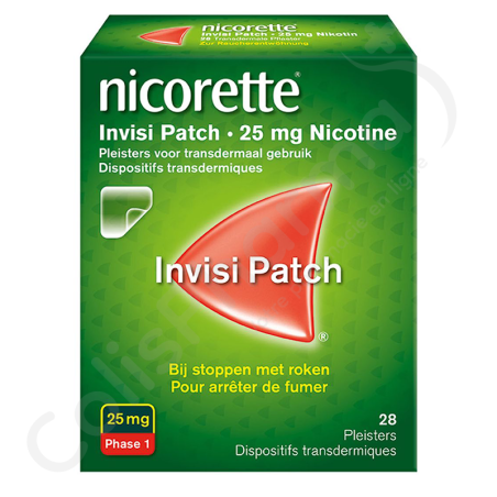 Nicorette Invisi Patch 25 mg -  28 pleisters