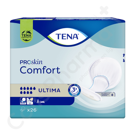 Tena Comfort Ultima - 26 anatomische inleggers