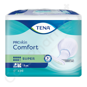 Tena Comfort Super - 36 anatomische inleggers