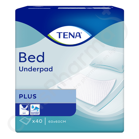 Tena Bed Plus 60 x 60 cm - 40 onderleggers