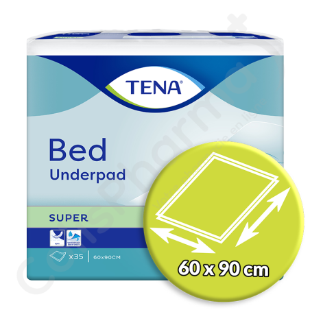 Tena Bed Super 60 x 90 cm - 35 alèses