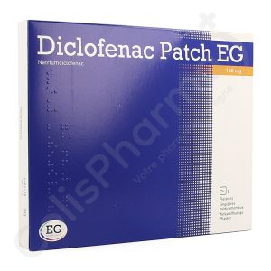 Diclofenac Patch EG 140 mg - 5 emplâtres