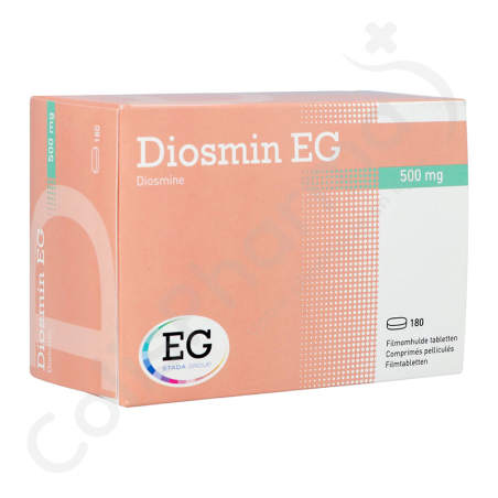 Diosmin 500 mg - 180 comprimés