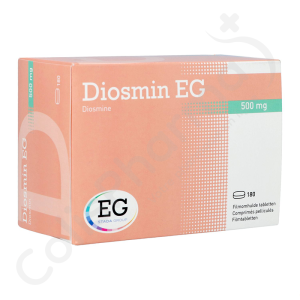 Diosmin 500 mg - 180 tabletten