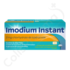 Imodium Instant 2 mg - 30 comprimés orodispersibles