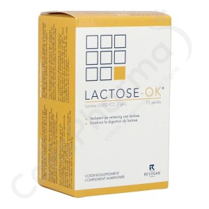 Lactose-OK 3300 FFC - 75 capsules