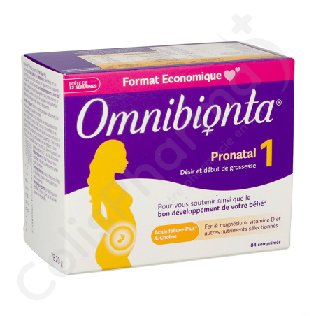 Omnibionta Pronatal 1 - 84 comprimés