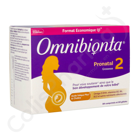 Omnibionta Pronatal 2 - 84 comprimés + 84 capsules