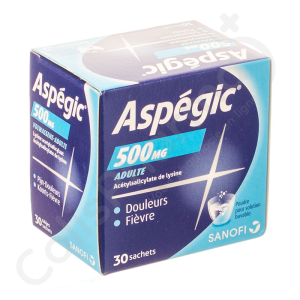 Aspégic 500 mg - 30 sachets