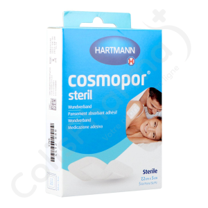 Cosmopor Steril 5 x 7,2 cm - 5 steriele verbanden