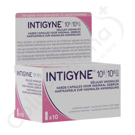 Intigyne - 10 capsules vaginales