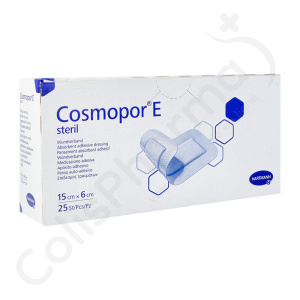 Cosmopor E 6 x 15 cm - 25 steriele verbanden