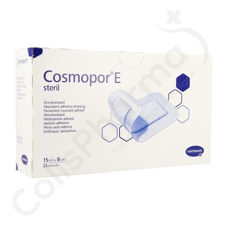 Cosmopor E 8 x 15 cm - 25 steriele verbanden