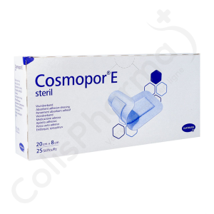 Cosmopor E 8 x 20 cm - 25 steriele verbanden