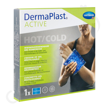 DermaPlast Active Hot&Cold Pack 13 x 14 cm - 1 pièce